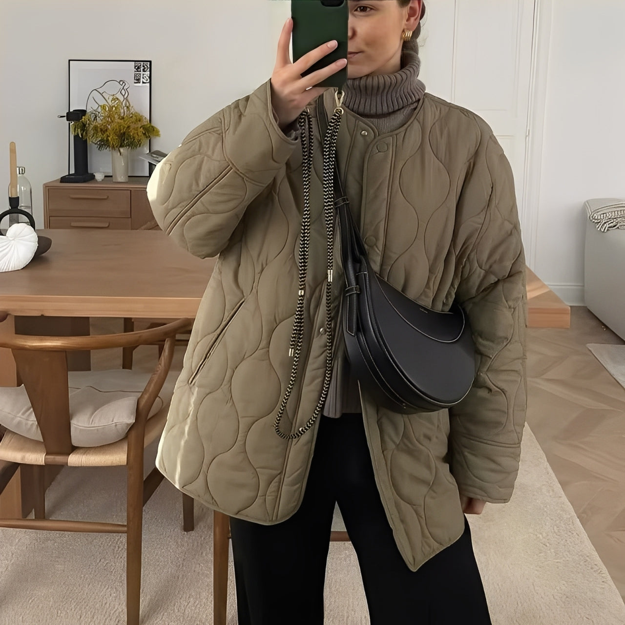 Milá Gewatteerde Jas